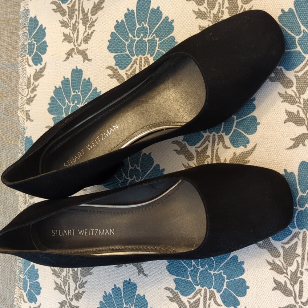 Stuart Weitzman suede pumps